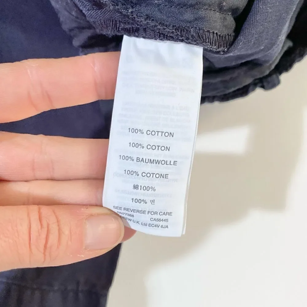 Crewcuts straight leg navy chino pants 5